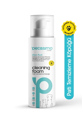 Petissimo Care Kedi Ve Köpek Pati Temizleme Köpüğü- 200 Ml