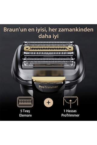 Braun Series 9 Pro+ 9577CC Islak ve Kuru Tıraş Makinesi