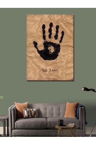 Kanvas Tablo We Know Skyrim 70cmx100cm