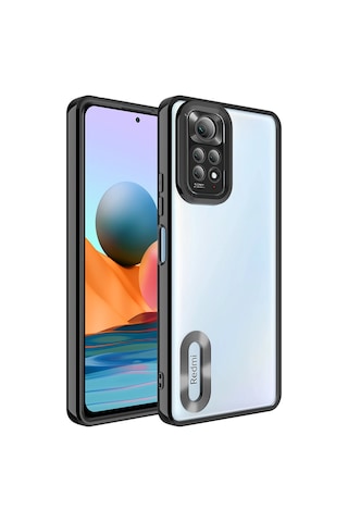 Xiaomi Redmi Note 11S Global Kılıf Logo Gösteren Zore Omega Kılıf