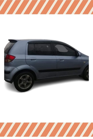 Hyundai Getz Tüm Modellerine Özel 4'lü Mügen Tip Cam Rüzgarlığı