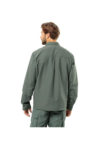 Jack Wolfskin 1404101 Barrier L/s M Gömlek Yeşil Erkek Gömlek Yeşil