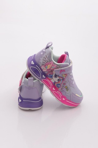 Marco Kids 03-26y310 Çocuk Filet Işıklı Spor Ayakkabı Lila