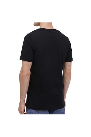 Lumberjack 5M MB CT102 C NK T SH 5FX Erkek Siyah Tişört