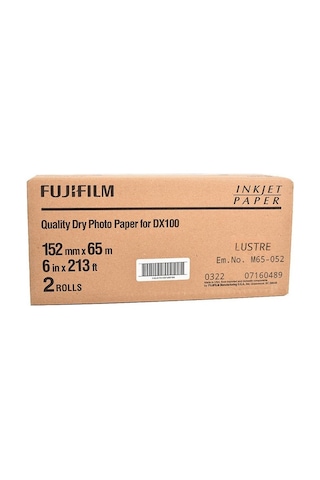 Fujıfılm Frontier Dx400w Mürekkep Püskürtmeli Fotoğraf Yazıcısı 20 Rulo 15x2 Kağıt 6 Adet Kartuş li Beyaz