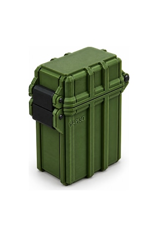 Yapı3d Rugged 21700 Pil Saklama Kutusu 21700 Uyumlu 2 Li Pil Organizeri, Kapaklı Pil Muhafaza Ve Düzenleme