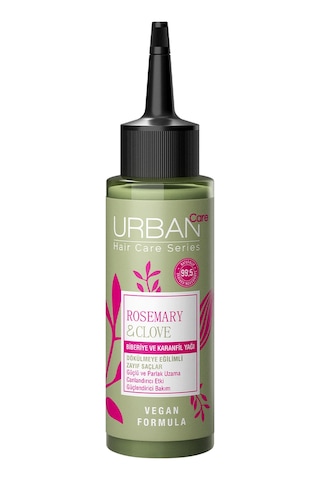 Rosemary & Clove Biberiye Ve Karanfil Saç Bakım Yağı % 99.5 Doğal Ve Saf 100 Ml
