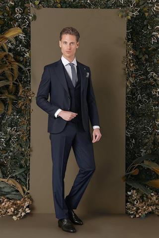 Efor Tk 881 Slim Fit Lacivert Klasik Takım Elbise Lacivert