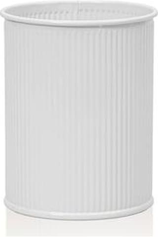 The Mia Stripe Tezgah Üstü Kaşıklık Beyaz 13 11 Cm Beyaz