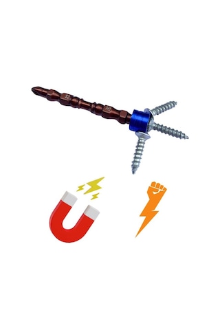 10 Adet Çift Yönlü Çelik Mıknatıslı Bits Uç S2 Çelik Matkap Uç