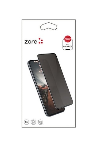 Lexroo Xiaomi Mi 10t Pro 5g New 5d Privacy Temperli Ekran Koruyucu - Siyah