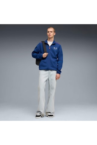 Puma Bmw M Motorsport Sportswear Mt7 Erkek Track Ceket 634875 04 Mavi