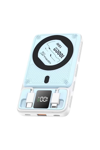 Konfulon M25w 10.000 Mah 20w Pd Magsafe Powerbank - Mavi Çok Renkli