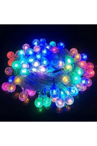 20 Led Kristal Top Rgb Pilli