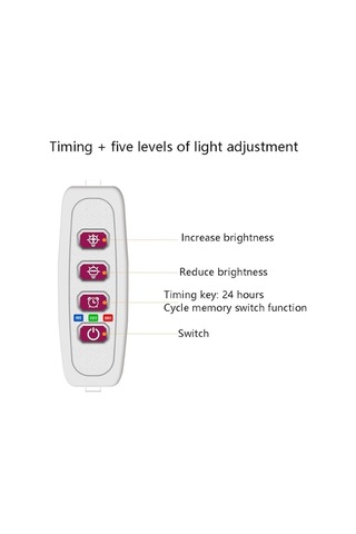 Tongxida Tam Spektroskopi Led Bitki Büyüme Lambası, Akıllı Zamanlama, İç Mekan Dolgu Işığı Halkası, İki Kafa Güneş Işığı Güneş Işığı