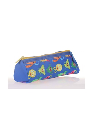Kaukko Kids&love Mavi Canavarlar Kalem Çantası - Erkek Çocuk