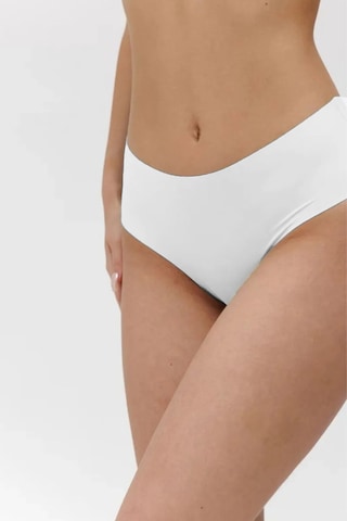 Polfa Model Lazer Kesim Bato Külot Korse Toparlayıcı Silikonlu Bel Beyaz Renk058 Beyaz