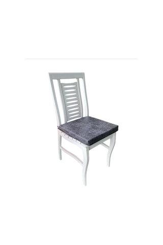 Plastik Sandalye Minderi Balkon Bahçe Minderi Ahşap Mobilya Koltuk Minderi 40x40x5cm Mavi