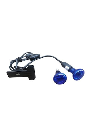Isıtıcı Lamba 50 Watt Mavi Renk 2 Lamba 1 Armatür