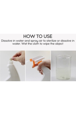 Fastbuy Klorlu Fırçalık Tablet - 100 Adet - Ev, Hastane, Okul İçin - Kokusu Giderici, Temizleyici - Sürekli Kullanım, Taşına