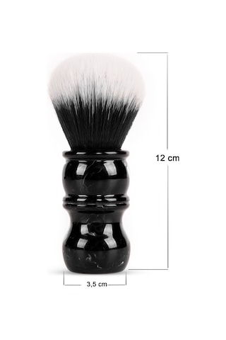 Tuxedo Reçine Saplı Klasik Sentetik Tıraş Fırçası