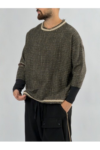 Cocopelli Kol Ribana Siyah Erkek Sweatshirt Coc3464