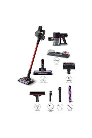 Karaca Clean Slim 3in1 Mop & Vacuum Kablosuz Şarjlı Dikey Süpürge