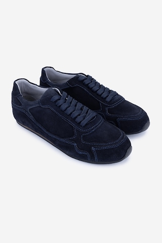 Valmenti Kadın Hakiki Deri Lacivert Süet Sneakers & Spor Ayakkabı 1122 2665 Bn Ayk Y25 Lacı Suet Lacivert