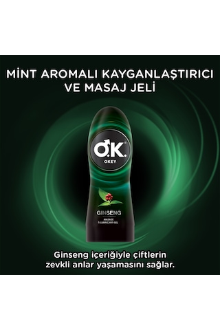 Okey Ginseng Masaj Jeli 200 ML