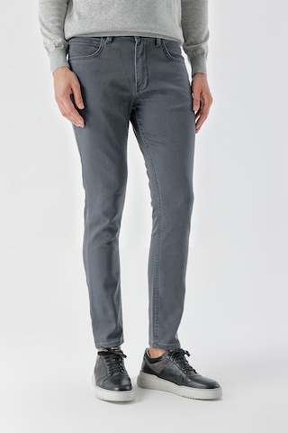Morven Erkek Füme Mevsimlik Pamuk 5 Cep Slim Fit Jean Pantolon 24ms003012050 Füme