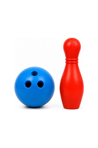 Çocuk Bowling Oyunu 6 Kukalı Eğitici Eğlence Seti Bowling Toplu