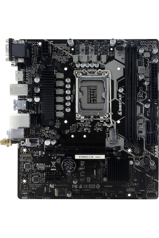 Biostar B760MX2-E Intel B760 4400 MHz (OC) DDR4 Soket 1700 mATX Anakart