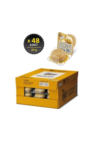 Puf Gold Tuzlu Karamel Dolgulu 20 G X 48 Adet