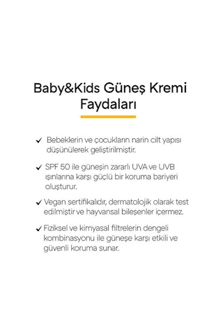 2'li Organik Vegan Hipoalerjenik Glutensiz 50 ML Spf Güneş Kremi 50ml Clooe