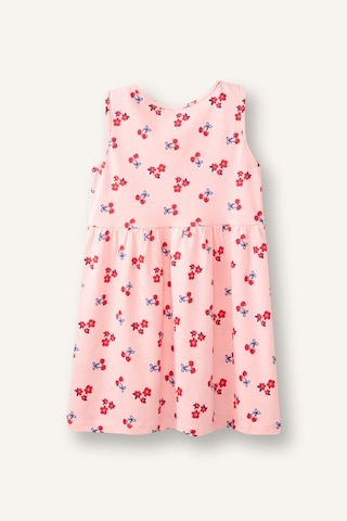 Defacto Desenli Kolsuz Açık Pembe Elbise Kız Bebek C0074a526smpn622 Pembe-pn622