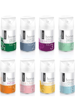 Homex Oda Kokusu Makine Yedek 8 Al 5 Öde - 8 x 260 ML