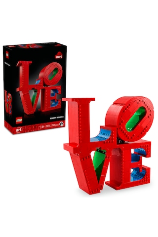 LEGO ® Art LOVE 31214 - Yetişkinler için Koleksiyonluk ve Dekoratif Tablo Yapım Seti (791 Parça)