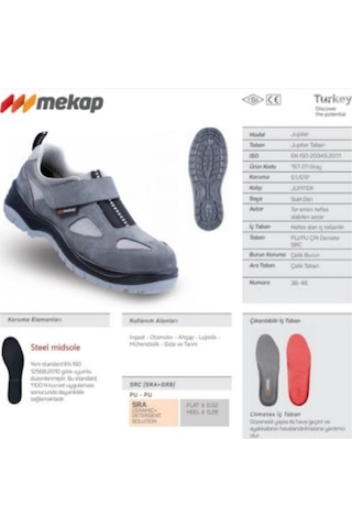 Mekap 157 01 Hafif İş Ayakkabısı