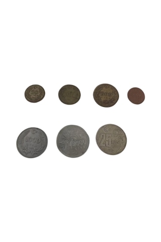 Tc Madeni Para Seti 7'li Para Seti