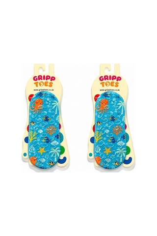 Gripptoes Kaymaz Damla Tabanlı Deniz&havuz Çorabı N2 Çok Renkli