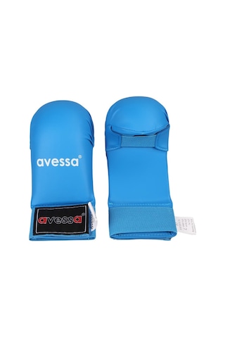 Özel Üretim Etkinlik Dövüş Kadın Krtel-200-l Blue Karate Eldiveni L Beden Mavi