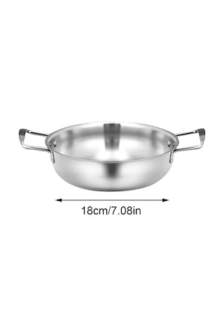 Paslanmaz Çelik Anında Erişte Pot Tek Kişi Küçük Güveç Çift Diğer