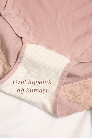 Unreal Underwear 5li İpek Karışımlı Bambu Kumaş İthal Çamaşır Yüksek Bel Külot, İz Yapmayan, Terletmeyen Çok Renkli