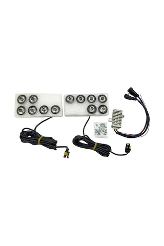 Sanel 12v-24v Gündüz Sürüş Ledi 6 X 2 Takım