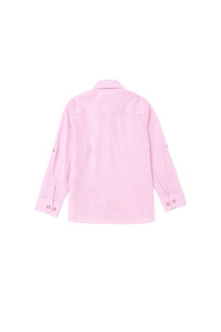U.s. Polo Assn. Erkek Çocuk Pembe Gömlek Basic 50283994-vr041 Pembe