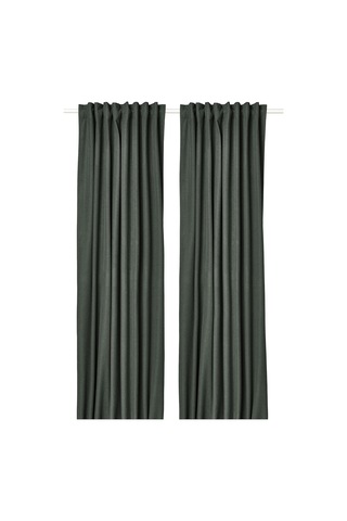 Ikea Rosenmandel Fon Perde 135x300 Cm Yeşil