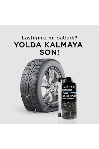 Carpex Oto Lastik Tamir Kiti 300 Ml 2'li