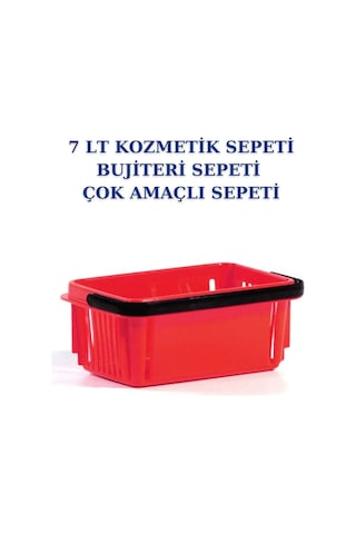 10adet 7Litre Kozmetik Sepeti Bijuteri Sepeti Kırtasiye Sepeti K