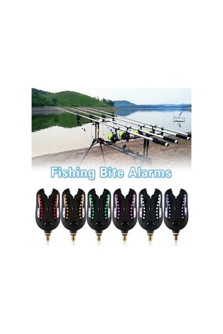 Artfulabode Uyarı Ses Led Kiti Kablosuz Isırma Göstergesi Dijital Beyaz Balık Balık Balık Alıcı Alarmları Alarmı Alarm Mw Beyaz