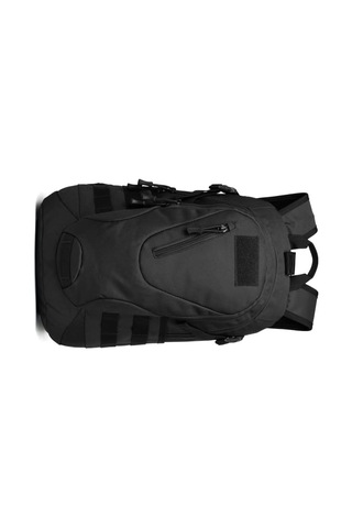 Taktik Sırt Çantası Büyük Kapasite Ayarlanabilir Omuz Kayışları İle Basit Nefes Alabilen Örgü Paketi Yürüyüş 3 Gün Saldırı Çantası Siyah - Siyah